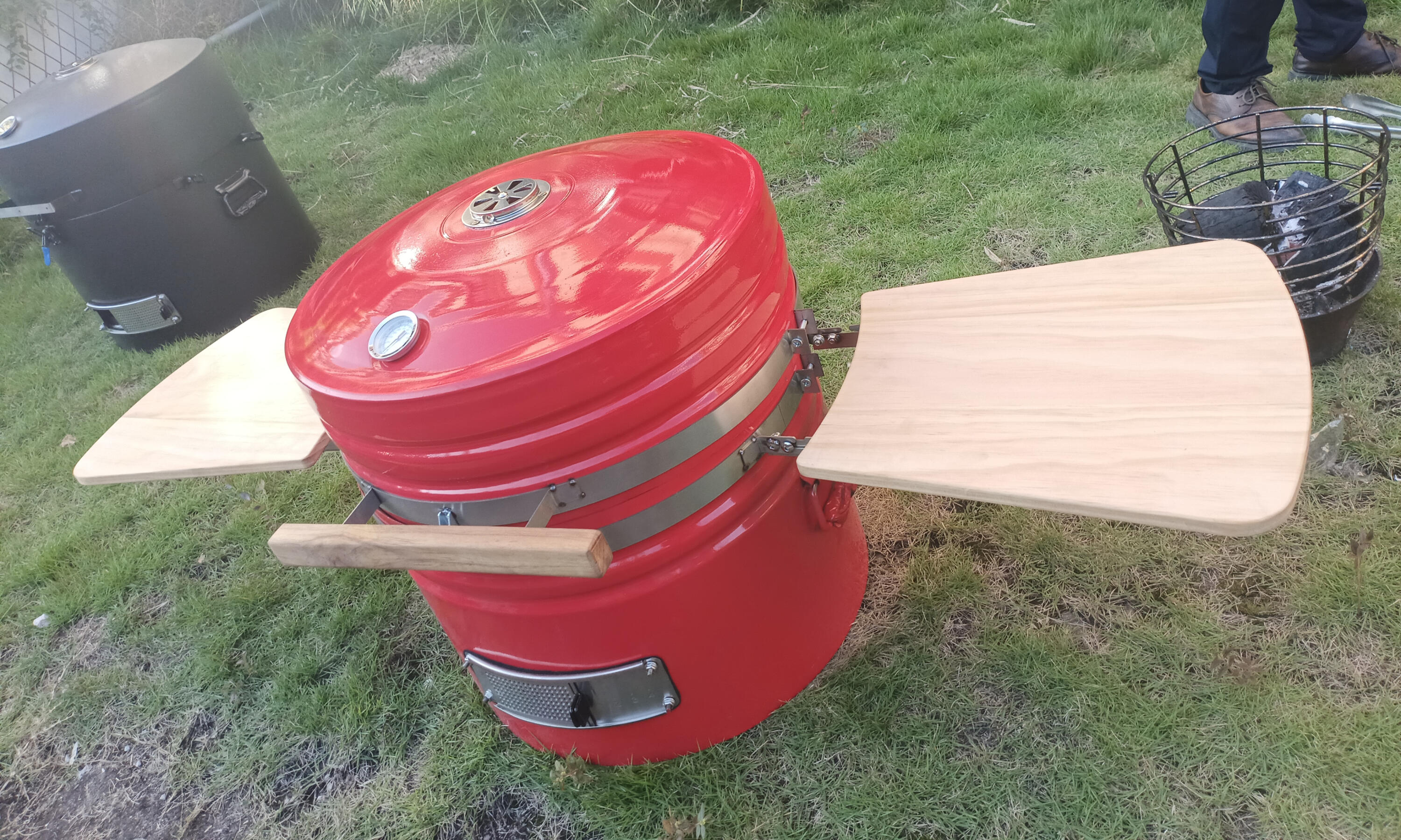 3levels 19inches cooking grill