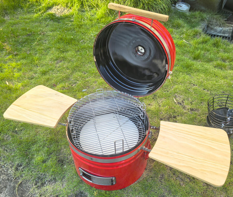 3 levels 19inch cooking area, 304 stainless steel Double Walls Double walls 304 stainess steel Charcol BBQ GRILL 19INCH