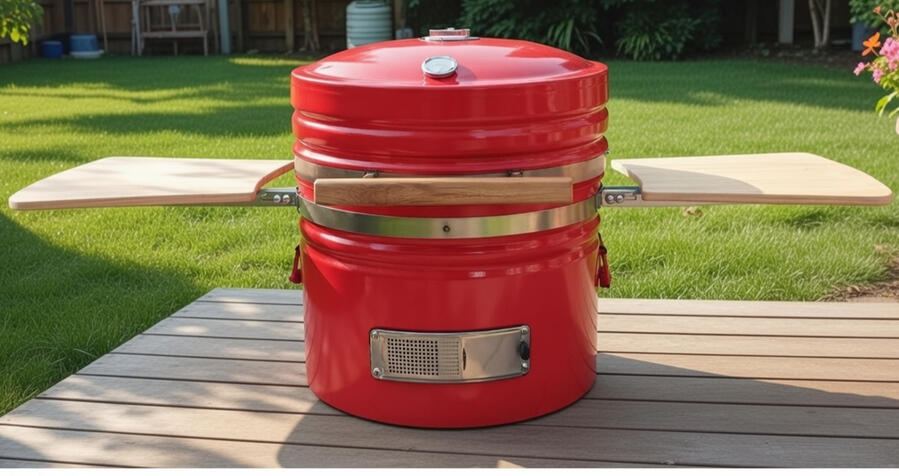 Double walls 304 stainess steel Charcol BBQ GRILL 19INCH